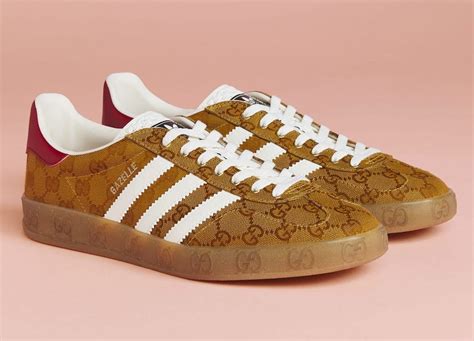 adidas gucci gazelle rot|Adidas x Gucci goat.